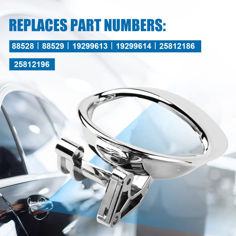 LCWRGS Interior Inside Door Handle Replacement for Chevy HHR 2006 2007 2008 2009 2010 2011, Front/Rear Driver & Passenger Side, Replace# 19299614 19299613 - Image 3